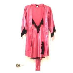 Frederick’s of Hollywood Matching Robe & Nightgown